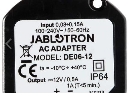 alarmsysteemexpert Jablotron DE06-12 Voeding12V / 0.5A