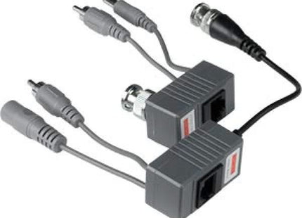 alarmsysteemexpert UTP Balun voor video, audio en voeding