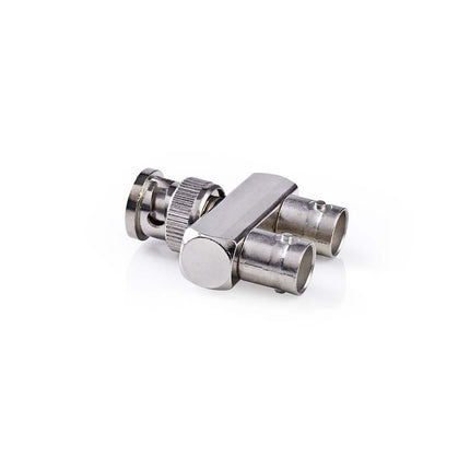AlarmsysteemExpert.nl Adapter Antenne,  BNC male - 2x BNC female, 1 stuk