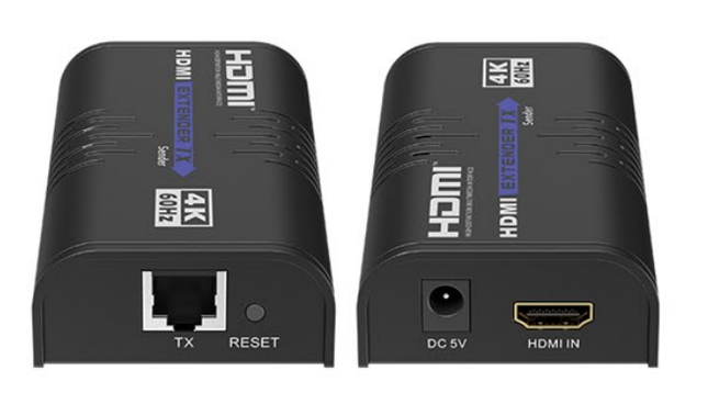 Alarma Total Alarma Total Extensor HDMI 4K 60 Hz configurado hasta 120 m