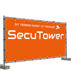 Alarma Total Alarma Total Lona para vallas de obra SecuTower, 2 unidades