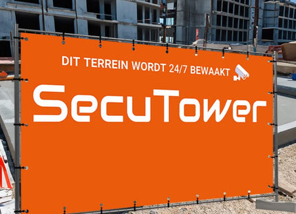 Alarma Total Alarma Total Lona para vallas de obra SecuTower, 2 unidades