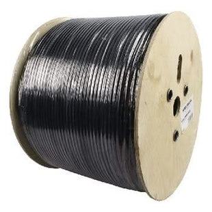 Alarma Total Alarma Total Cabo combinado coaxial RG59 com cabo de alimentação DC, 100 metros