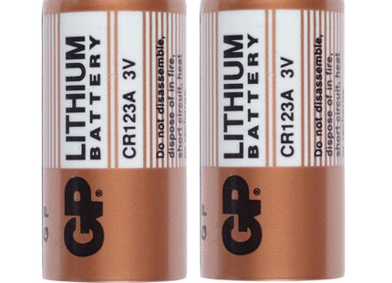 AlarmsysteemExpert.nl AlarmsysteemExpert.nl CR123A Lithium batterij, 2 stuks