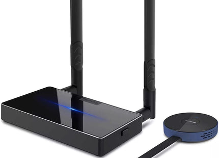 Alarma Total. AlarmsysteemTotal. Transmisor y receptor HDMI inalámbricos 4K/30 Hz.
