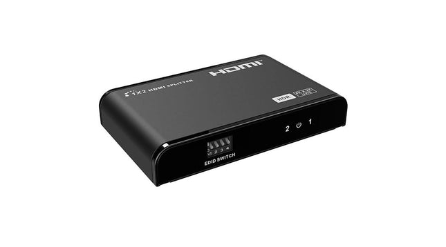 Alarma Total Alarma Total Divisor HDMI de 2 puertos, 4K 60Hz UHD