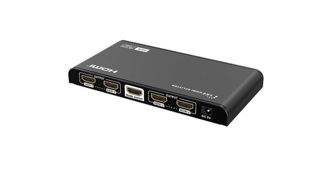 Alarma Total Alarma Total Divisor HDMI de 4 puertos, 4K 60Hz UHD