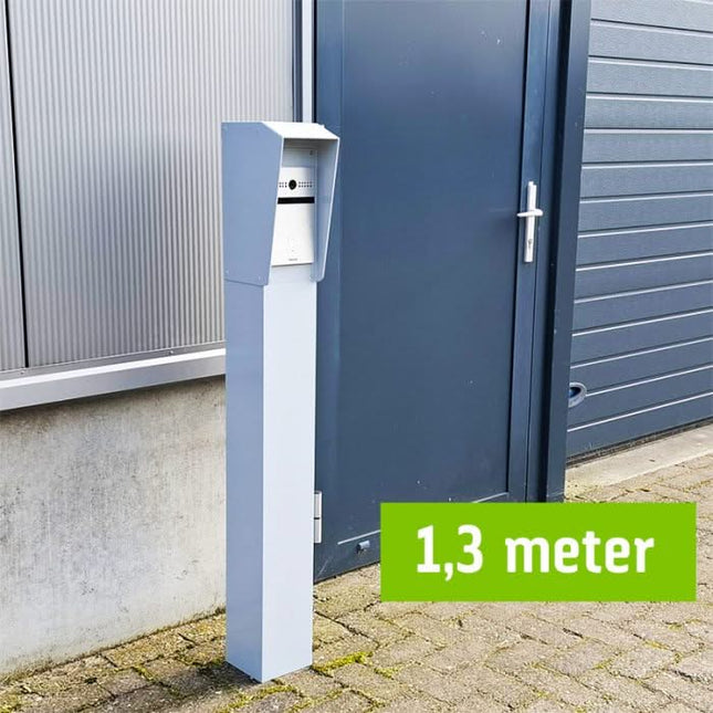 Alarma Total Alarma Total Colonne d'interphone 130cm, 15x15cm Revêtement en poudre double couche