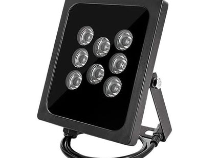 Alarma Total AlarmsysteemTotal Foco LED infrarrojo de 90 grados, alcance de 15-20 m, 940 nm