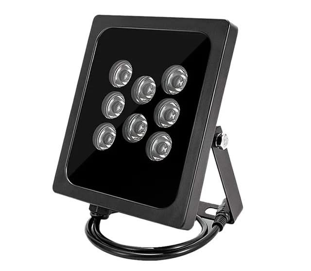Alarma Total Alarma Total Reflector LED IR de 90 grados, visibilidad de 15 a 20 m, 940 nm