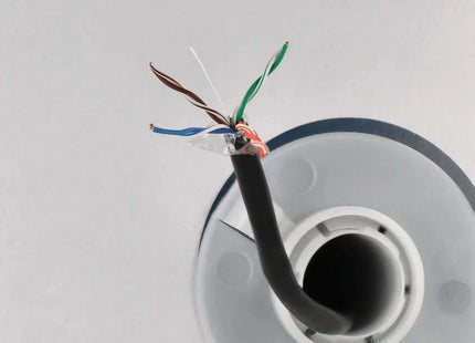 Alarma Total Alarma Total Cable de red CAT5e UTP, 305 m, conductores macizos de CCA, cable para exteriores
