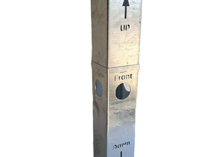 Alarma Total Alarma Total Manchon de fondation coulissant pour colonne Interphone 15x15cm
