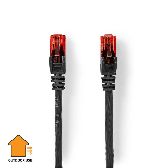 AlarmsysteemExpert.nl AlarmsysteemExpert.nl UTP CAT6 netwerkkabel 20mtr Buitenkabel PE mantel zwart