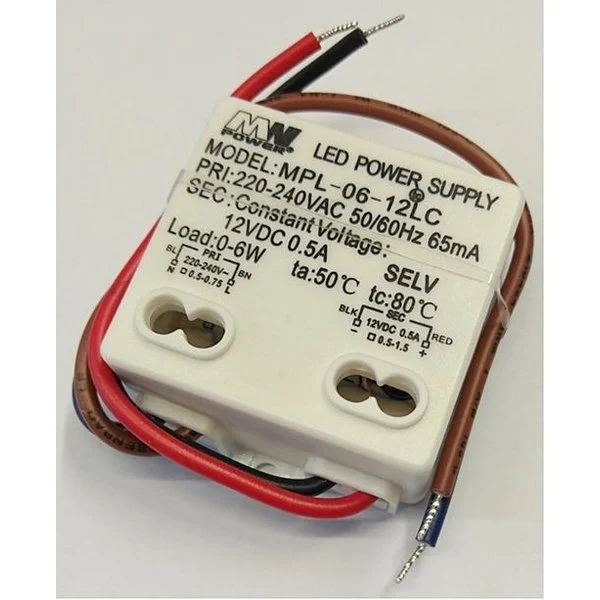 Alarma Total Alarma Total Fuente de alimentación 12v 6w 0,5 Amperios - IP20