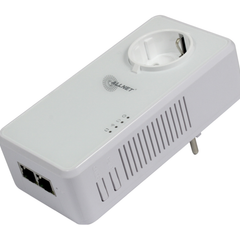 Alarma Total Adaptador ALLNET Powerline HomePlug V2 1200 Mbit RJ45 WiFi SmartLink con Pass Through