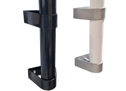 AlarmsysteemExpert.nl Cameramast 3 meter Ø 90mm met RVS muurbeugels