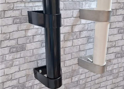 AlarmsysteemExpert.nl Cameramast 3 meter Ø 90mm met RVS muurbeugels