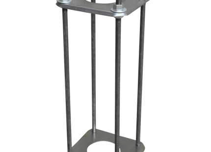 AlarmsysteemExpert.nl Cameramast 3.5m Donkergrijs, Gegalvaniseerd staal, Bliksemafleider DEMO