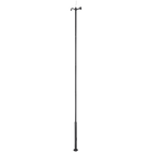 AlarmsysteemExpert.nl Cameramast 6 meter antracietgrijs, Gegalvaniseerd staal, Bliksemafleider