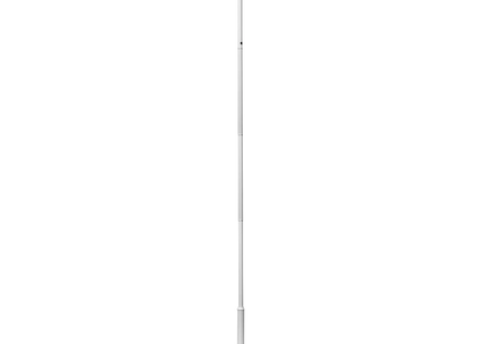 AlarmsysteemExpert.nl Cameramast 6 meter Wit, Gegalvaniseerd staal, Bliksemafleider