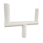 AlarmsysteemExpert.nl Cameramast T-stuk 70mm kleur wit Ral9010