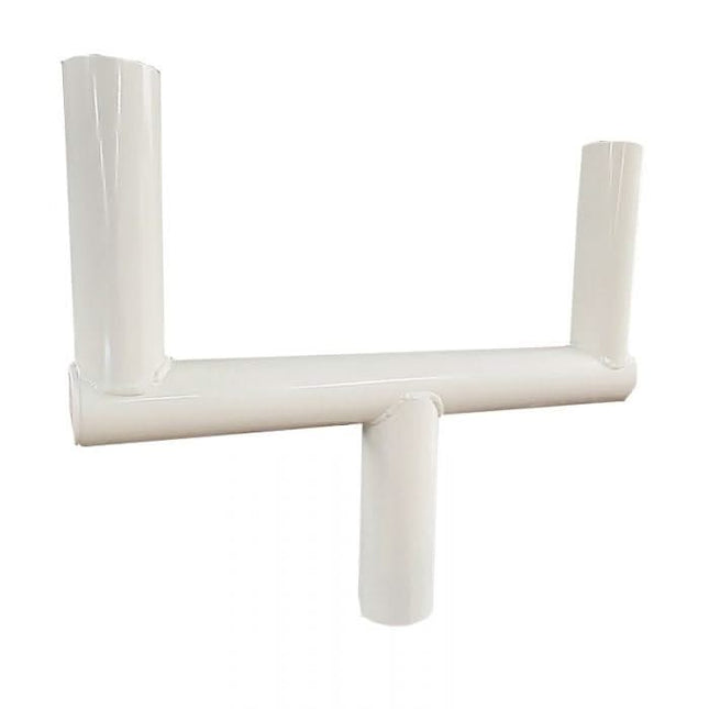 Alarma Total Mât de caméra pièce en T 90mm couleur blanc Ral9010