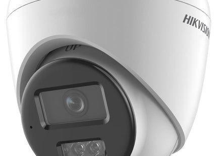 AlarmsysteemExpert.nl DS-2CD1383G2-LIU, 8MP/4K Turret Camera, Smart Hybrid Light, PoE, Micro SD slot, microfoon, slimme detectie