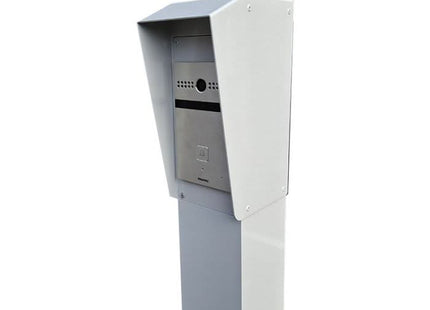 AlarmsysteemExpert.nl Intercomzuil 230cm, 15x15cm Dubbellaags gepoedercoat