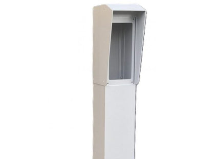 AlarmsysteemExpert.nl Intercomzuil 230cm, 15x15cm Dubbellaags gepoedercoat
