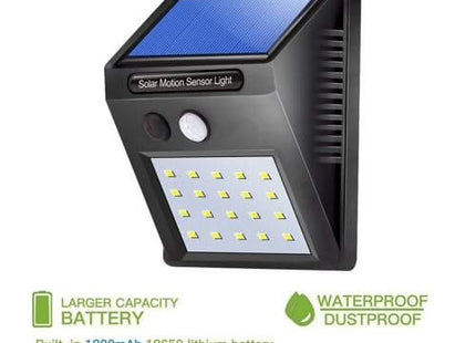 AlarmsysteemExpert.nl Klein model LED schriklamp voor buiten met sensor (draadloos)