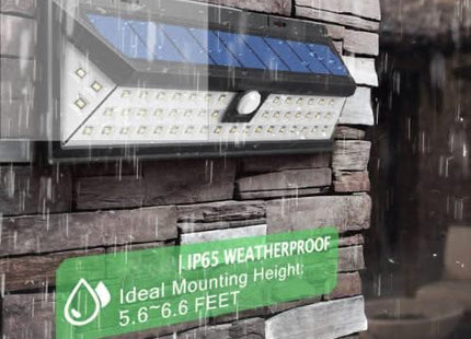 AlarmsysteemExpert.nl LED schriklamp voor buiten met sensor (draadloos)