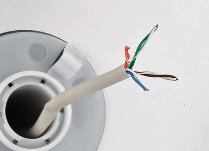 AlarmsysteemExpert.nl Netwerkkabel CAT5e UTP, 305 mtr, Solid aders CCA, Indoor kabel