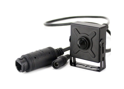 AlarmsysteemExpert.nl Pinhole IP camera 4Mp, 75 graden kijkhoek 3.7mm lens, PoE, Microfoon