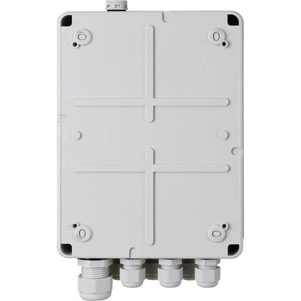 AlarmsysteemExpert.nl S64H 100Mbit switch  in IP56 buitenkast 2x uplink & 4xPoE+