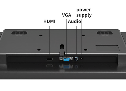 AlarmsysteemExpert.nl TFT 13" Full HD monitor incl. montagebeugel voor aan wand of bureau