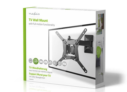 AlarmsysteemExpert.nl TV-Muurbeugel, draai en kantelbaar, van 10" tot 32"