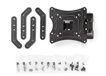 AlarmsysteemExpert.nl TV-muurbeugel, draai- kantelbaar, voor 23 -55",  Max. 30 kg, 2 draaipunten