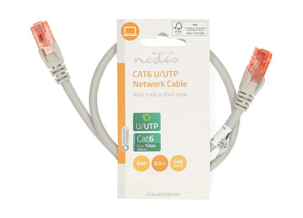 AlarmsysteemExpert.nl UTP CAT6 netwerkkabel 0,5 m