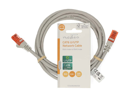 AlarmsysteemExpert.nl UTP CAT6 netwerkkabel 2,0 m