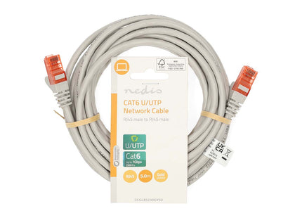 Alarma Total Cable de red UTP CAT6 5,0m