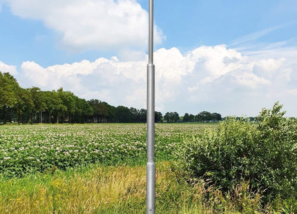 AlarmsysteemExpert.nl Vaste cameramast 4 meter verjongd met inspectieluik