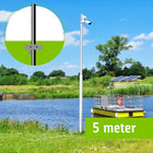 AlarmsysteemExpert.nl Vaste cameramast 5 meter verjongd met inspectieluik