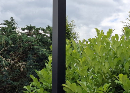 AlarmsysteemExpert.nl Vierkante cameramast met kantelanker 3 meter Zwart