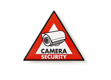 AlarmsysteemExpert.nl Waarschuwingssticker Pictogram camerabeveiliging Set van 5 stuks