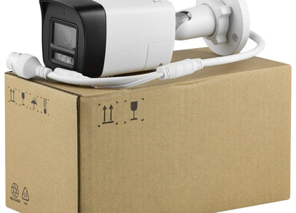 ASE B083-L/S, 8MP/4K Smart Hybrid-Light Bullet camera, PoE, Micro sd slot, 2-weg audio, Hikvision-Oem