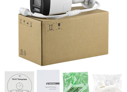 ASE B083-L/S, 8MP/4K Smart Hybrid-Light Bullet camera, PoE, Micro sd slot, 2-weg audio, Hikvision-Oem