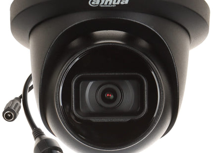 Dahua Black Kit 4x Turret 8 Mp + Recorder & Bekabeling