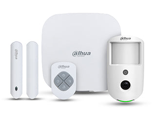 Dahua Dahua Airshield ART-ARC3800H-03-CAM-FW2(868) Draadloze Alarm Kit met Hub 2, WiFi/LAN en PIRcam