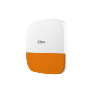 Dahua Airshield DHI-ARA13-W2(868) Sirena inalámbrica para exteriores con luz intermitente naranja
