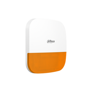 Dahua Airshield DHI-ARA13-W2(868) Sirena inalámbrica para exteriores con luz intermitente naranja